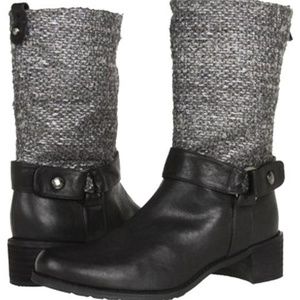 Stuart Weitzman Pimlico Leather MOTO Boots